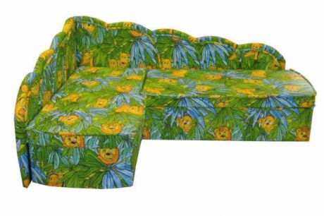 Угловой диван "Алина" в ткани скотчгард солярис