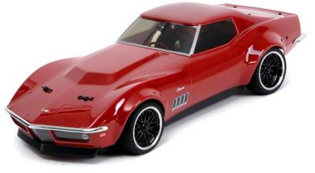 Vaterra 1:10 Corvette Custom 1969 V100-S 4WD (VTR03022)- радиоуправляемый автомобиль (Red)