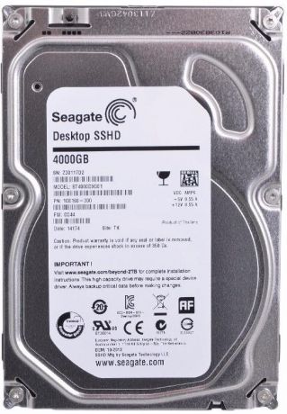 Seagate Desktop SSHD 3.5'' 4Tb (ST4000DX001) - внутренний жесткий диск