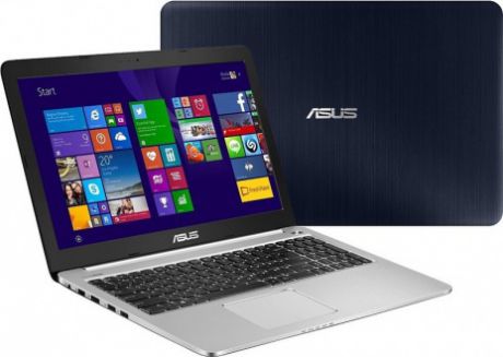 Ноутбук Asus K501LB 15.6", Intel Core i5 5200U, 1Tb, 6Gb, Win10, Nvidia GT940 2Gb (Black)