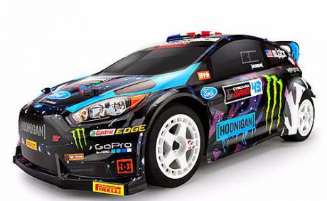 HPI Ken Block 2015 Ford Fiesta ST RX43 1:8 - радиоуправляемый автомобиль (Black)