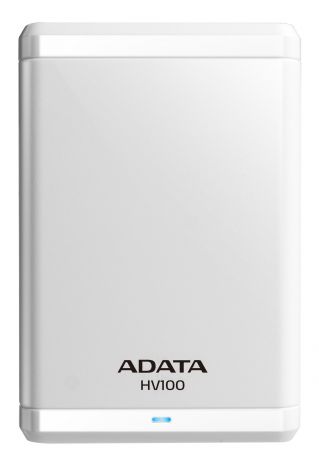 Adata HV100 2.5", 1Tb, USB 3.0 (AHV100-1TU3-CWH) - внешний жесткий диск (White)