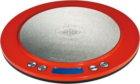 Wesco 322251-02 - цифровые кухонные весы (Red)