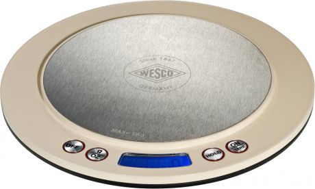 Wesco 322251-23 - цифровые кухонные весы (Cream)