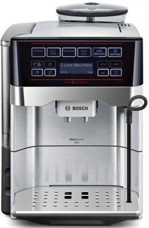 Bosch VeroAroma TES 60729RW - кофемашина (Silver/Black)