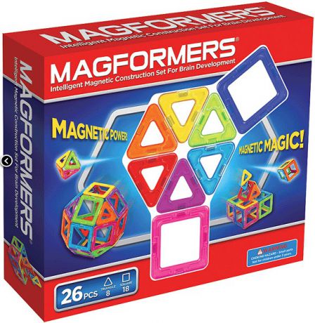 Magformers 26 (63087/701004) - магнитный конструктор