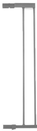Lindam (4451201) - дополнительная секция для барьер-ворот Lindam Sure Shut Deco, 14 см (Silver)