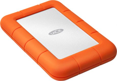 LaCie Rugged Mini 2.5", 1Tb, USB 3.0 (LAC301558) - внешний жесткий диск (Orange)
