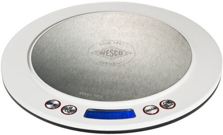 Wesco 322251-01 - цифровые кухонные весы (White)
