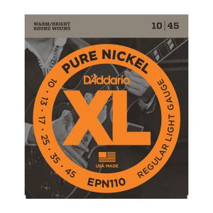 D`addario Epn110 Pure Nickel Regular Light 10-45