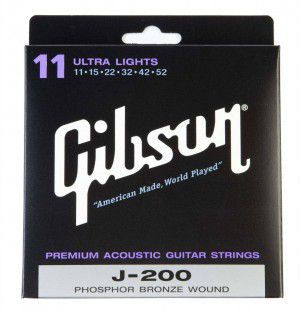 Gibson Sag-j200 Premium Phos Bronze .013-.056
