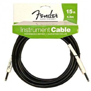Fender Performance Series Instrument Cable 15` Black
