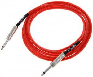 Fender 10` California Cable Candy Apple Red