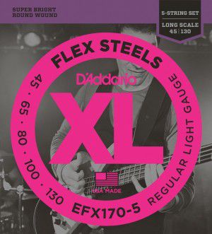 D`addario Efx170-5 Set Bass Flxst
