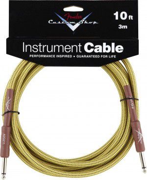 Fender Custom Shop 10` Instrument Cable Tweed