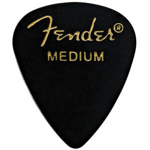 Fender 351 Shape Picks 1 Gross Black Medium