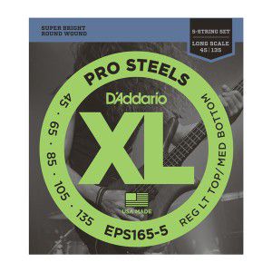 D`addario Eps165 Prosteels Bass Custom Light 45-105