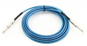 Fender 20` California Instrument Cable Lake Placid Blue