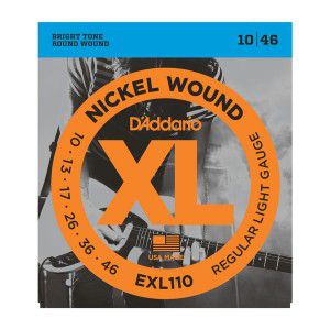 D`addario Exl110 3-pack Nickel Wound Regular Light