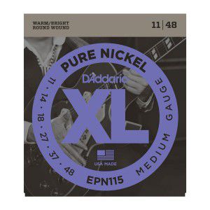 D`addario Epn115 Pure Nickel Blues/jazz Rock 11-48