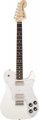 Fender Chris Shiflett Telecaster Deluxe Rw Arctic White