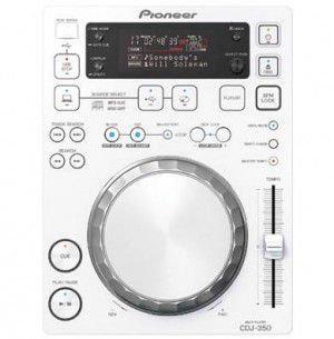 Pioneer Cdj-350-w Dj Cd/mp3