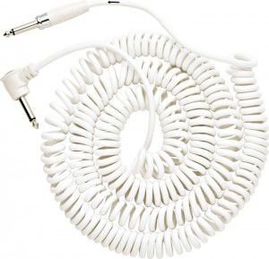 Fender Koil Kord - 30` Instrument Cable White