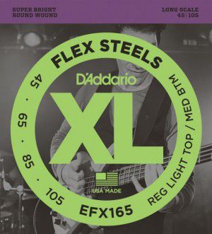 D`addario Efx165 Set Bass Flexst