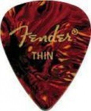 Fender 351 Shape Picks 1 Gross Shell Thin