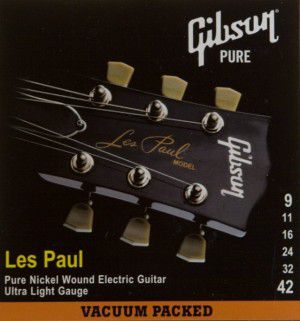 Gibson Seg-lp9 Les Paul Pure Nickel Wound .009-042
