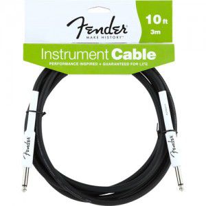 Fender 10` Instrument Cable Black