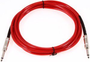 Fender 20` California Instrument Cable Candy Apple Red