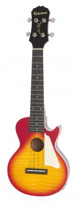 Epiphone Les Paul Ac/el Ukulele Heritage Cherry Sunburst