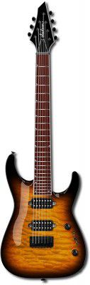 Jackson Js32-7q Dinky Tobacco Burst