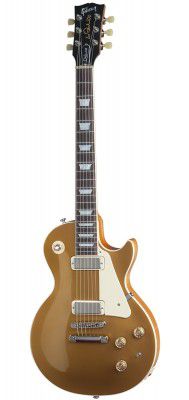 Gibson Usa Les Paul Deluxe 2015 Metallic Gold Top