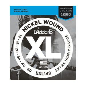 D`addario Exl148 Nickel Wound Extra-heavy 12-60