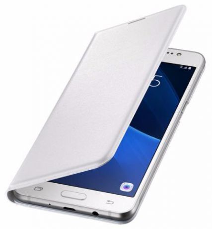Чехол Samsung Flip Wallet для Samsung Galaxy J5 (2016) (Белый) EF-WJ510PWEGRU