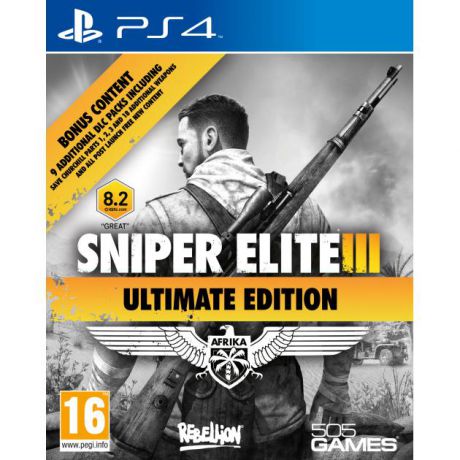 Sniper Elite 3 Русский язык, Специальное издание, Sony PlayStation 4