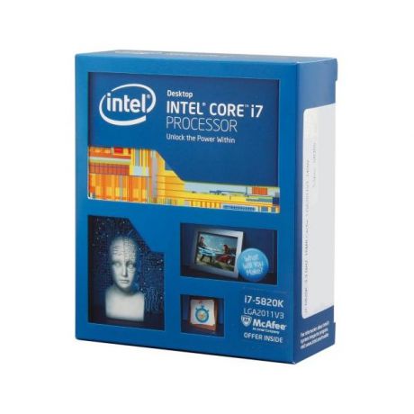 Intel Intel Core i7-5820K Haswell-E LGA2011, 3300МГц, 1.5 Мб