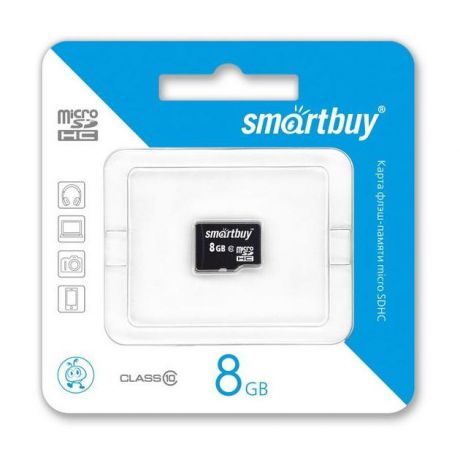 Smartbuy Smart Buy microSDHC microSDHC, 8Гб, Class 10