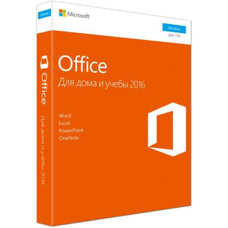 Microsoft Microsoft Office для дома и учебы 2016 для ПК, Коробочная версия