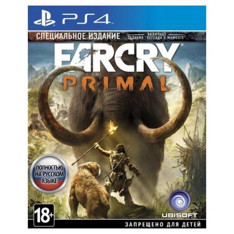 Far Cry Primal. Специальное Издание Русский язык, Специальное издание, Sony PlayStation 4, приключения, боевик