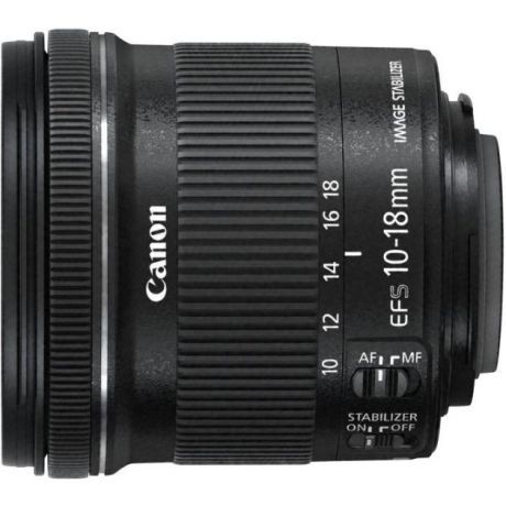 Canon Canon EF-S 10-18мм F/4.5-5.6 Широкоугольный, Canon EF-S, Совместимость с полнокадровыми фотоаппаратами Canon EF-S