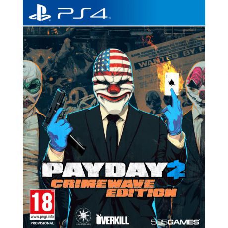 Payday 2 Crimewave Edition Sony PlayStation 4, онлайн, стратегия