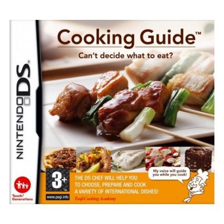 Cooking Guide для Nintendo DS, Английский