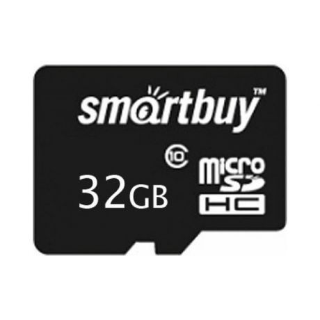 Smartbuy Smart Buy MicroSDHC с адаптером SD microSDHC, 32Гб, Class 10