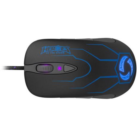 SteelSeries Steelseries Sensei Raw Heroes of the Storm Черный, USB