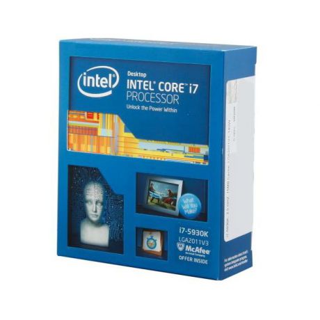 Intel Intel Core i7-5930K BX80648I75930KSR20R LGA2011, 3500МГц, 1.5 Мб