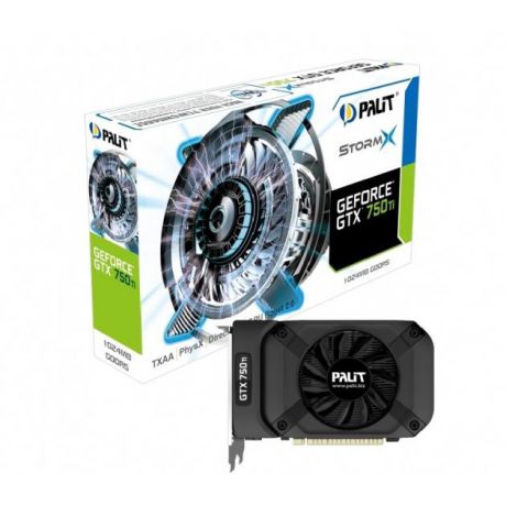 Palit Palit GeForce GTX 750 Ti StormX NE5X75T01301-1073F 5400, 1024Мб