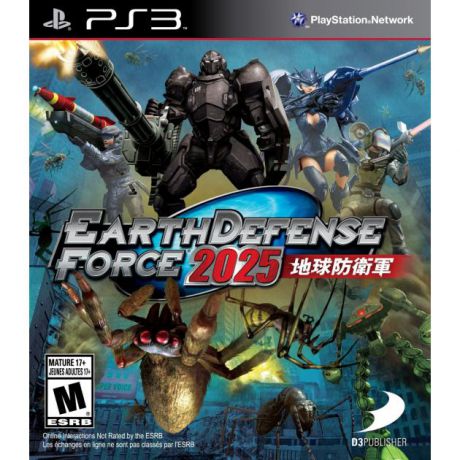 Earth Defense Force 2025 Sony PlayStation 3, боевик